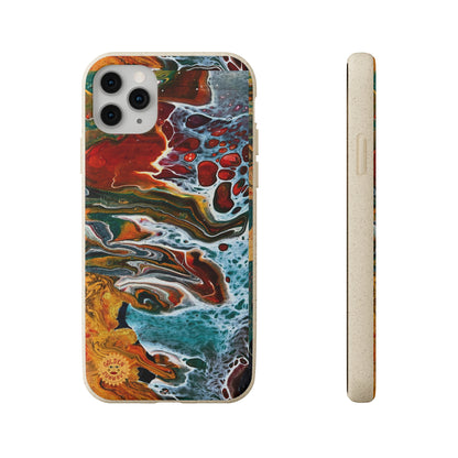 Geode Biodegradable Case Featuring Original Artwork by GoldenSunwave