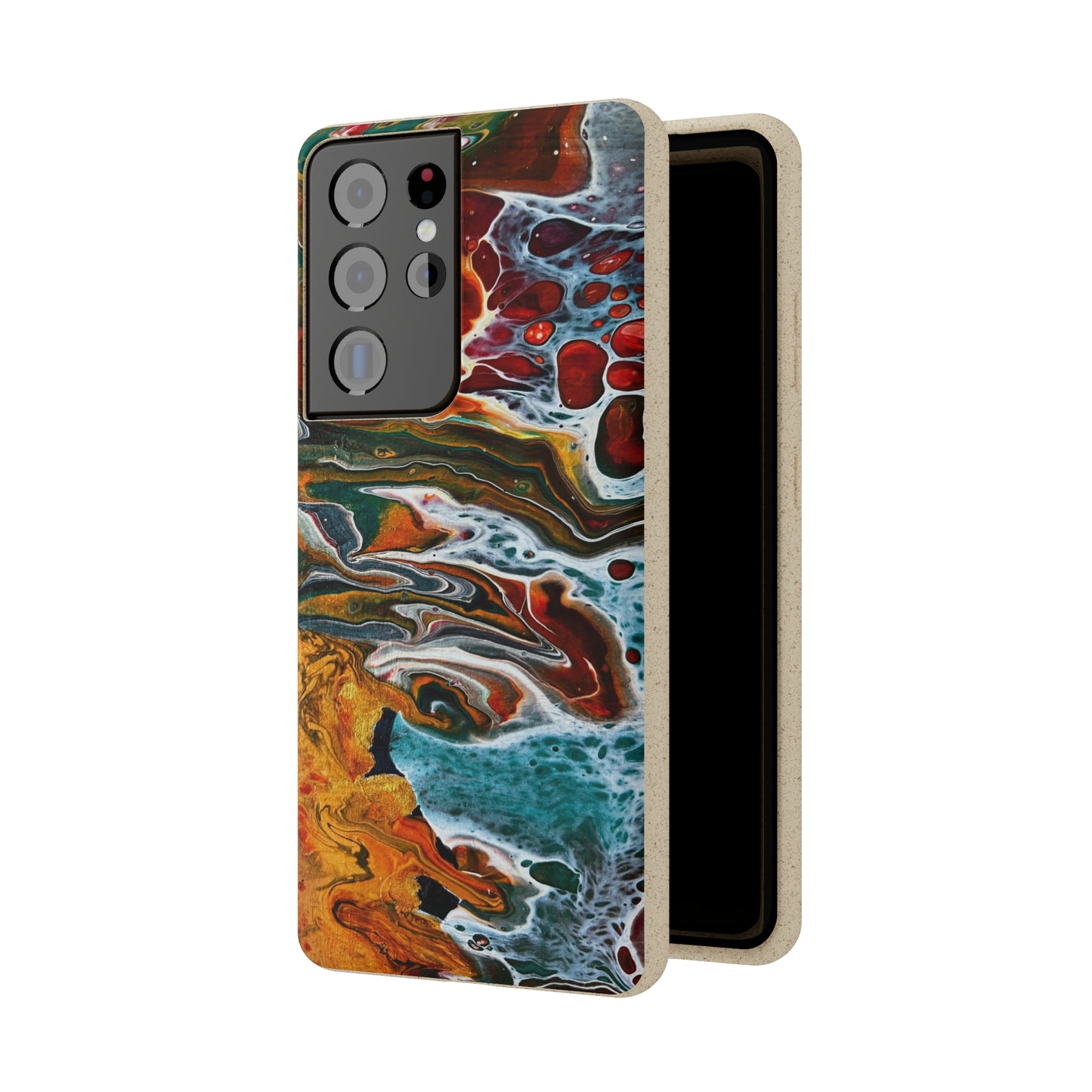 Geode Biodegradable Case Featuring Original Artwork by GoldenSunwave
