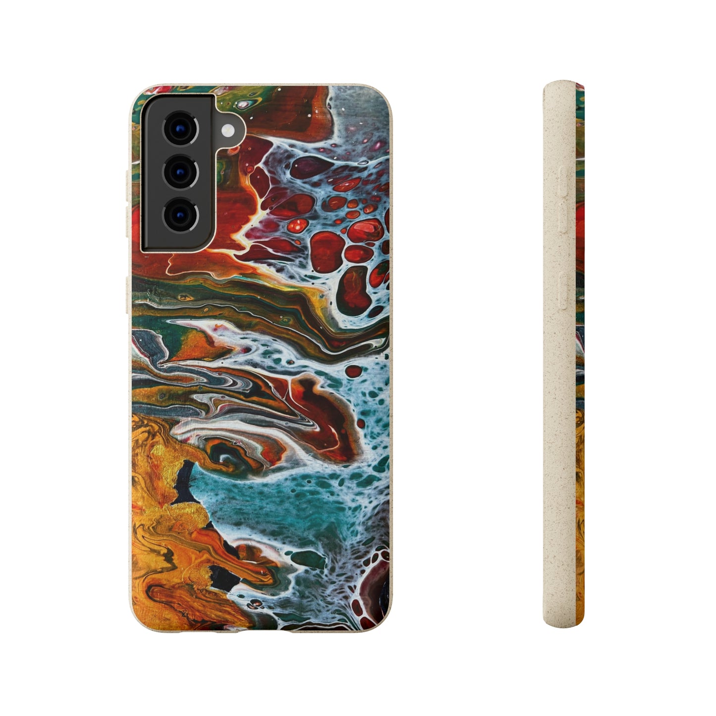 Geode Biodegradable Case Featuring Original Artwork by GoldenSunwave