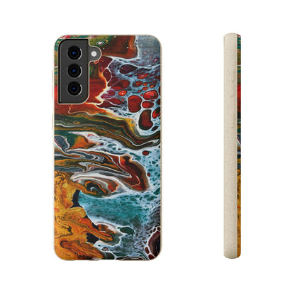 Geode Biodegradable Case Featuring Original Artwork by GoldenSunwave