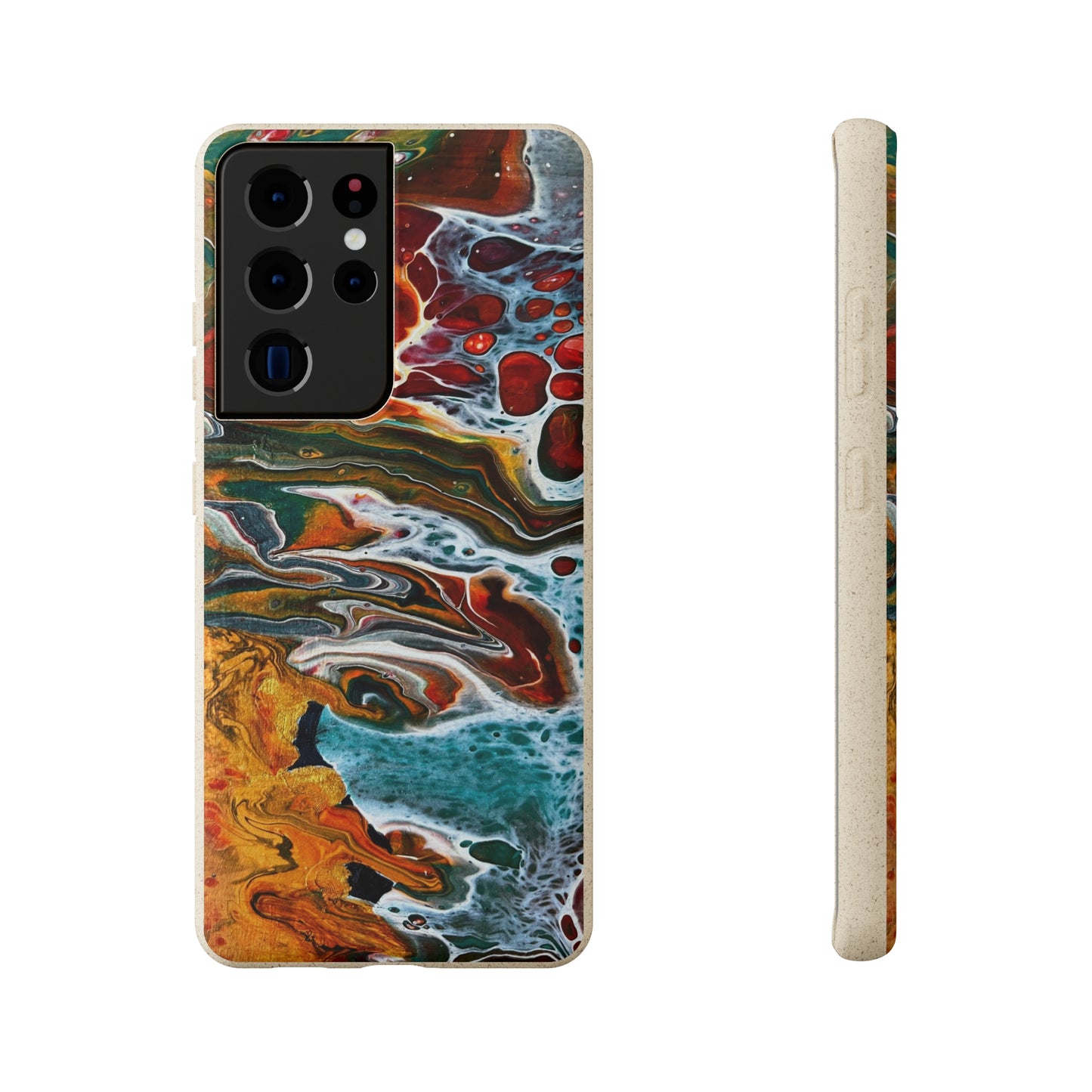 Geode Biodegradable Case Featuring Original Artwork by GoldenSunwave