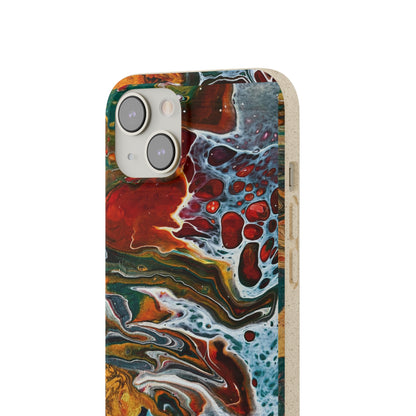 Geode Biodegradable Case Featuring Original Artwork by GoldenSunwave