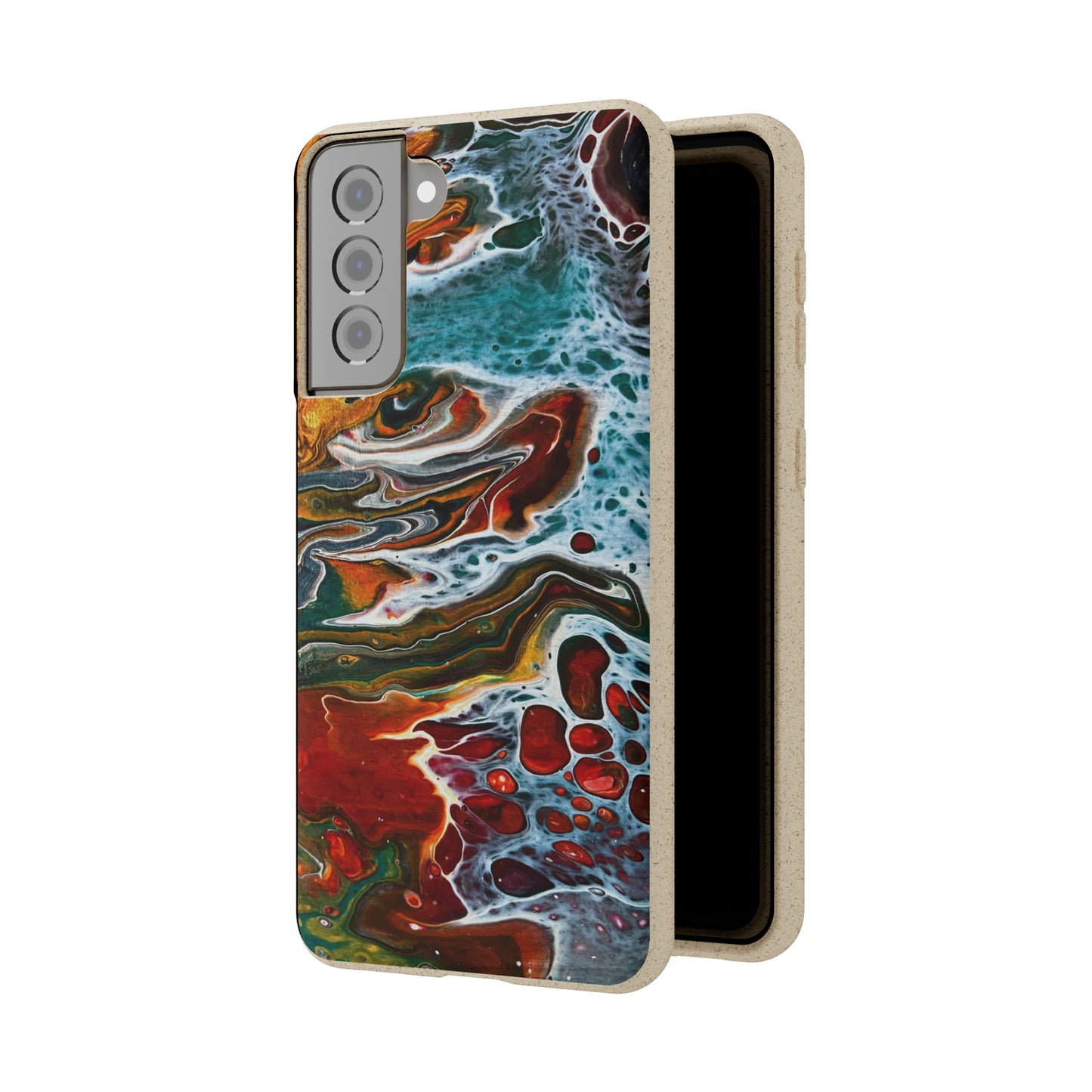 Geode Biodegradable Case Featuring Original Artwork by GoldenSunwave