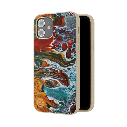 Geode Biodegradable Case Featuring Original Artwork by GoldenSunwave
