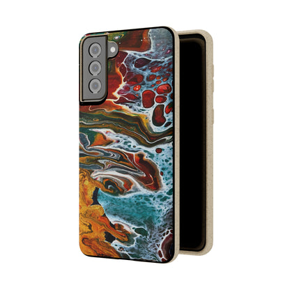 Geode Biodegradable Case Featuring Original Artwork by GoldenSunwave