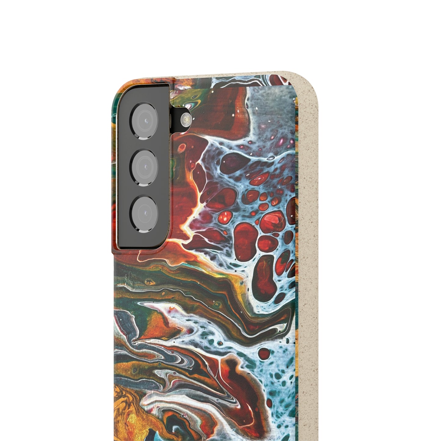 Geode Biodegradable Case Featuring Original Artwork by GoldenSunwave