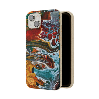 Geode Biodegradable Case Featuring Original Artwork by GoldenSunwave