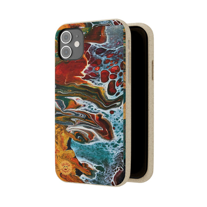 Geode Biodegradable Case Featuring Original Artwork by GoldenSunwave