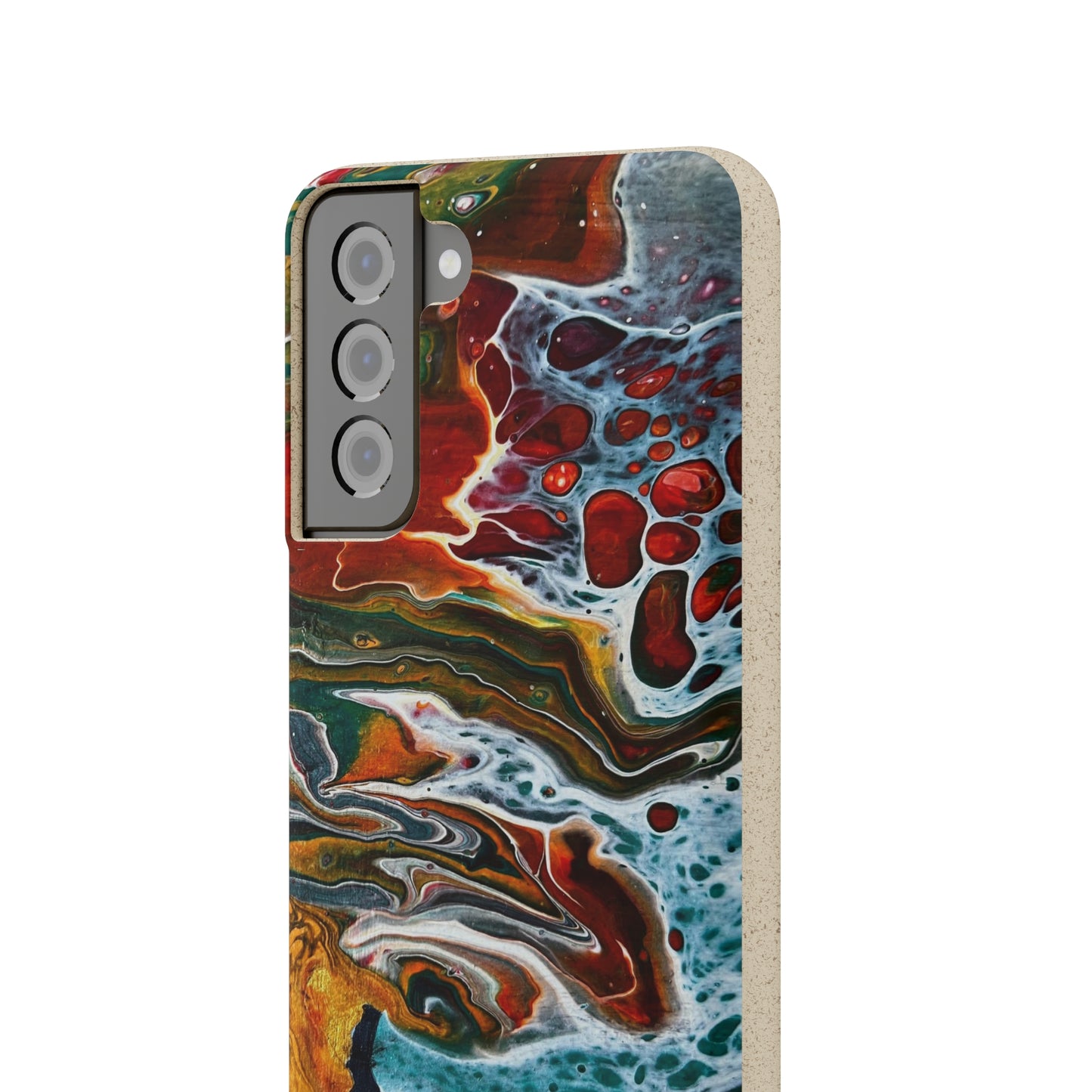 Geode Biodegradable Case Featuring Original Artwork by GoldenSunwave