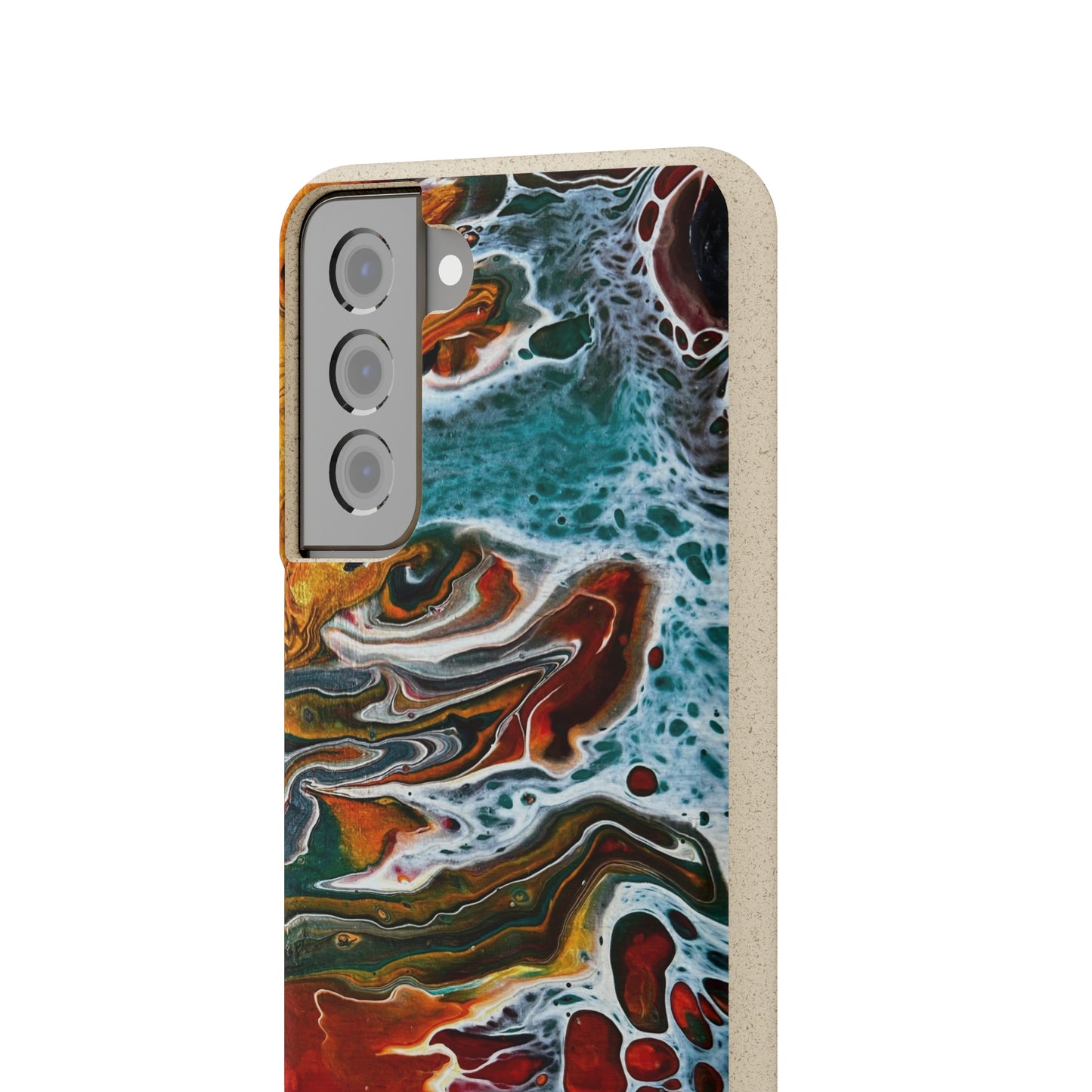 Geode Biodegradable Case Featuring Original Artwork by GoldenSunwave
