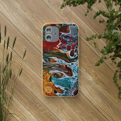 Geode Biodegradable Case Featuring Original Artwork by GoldenSunwave