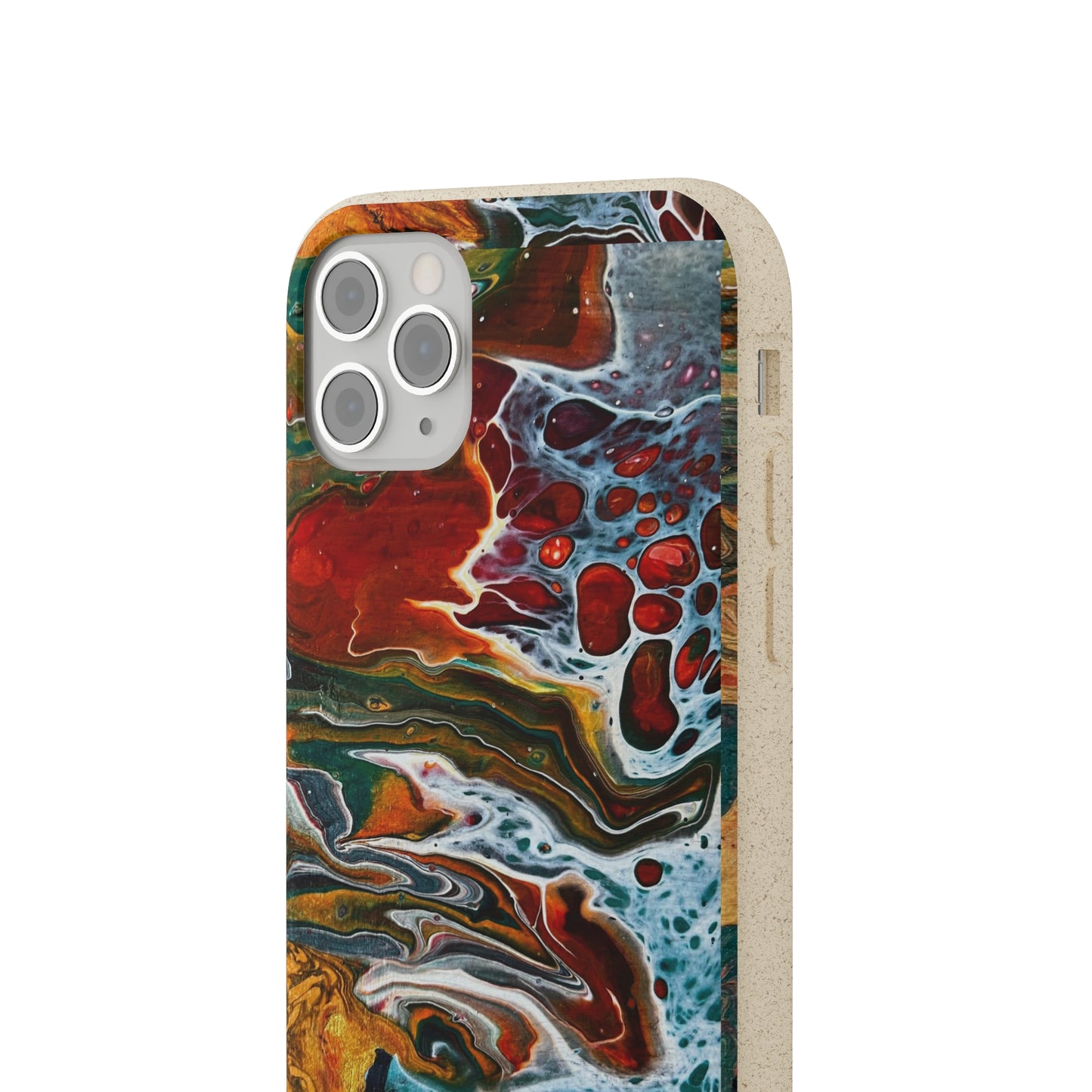 Geode Biodegradable Case Featuring Original Artwork by GoldenSunwave