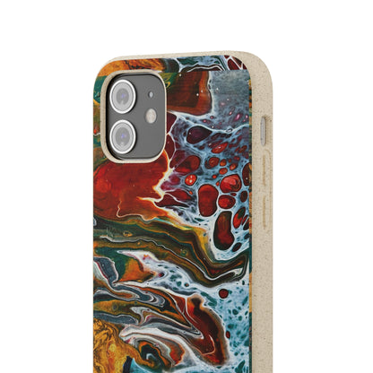 Geode Biodegradable Case Featuring Original Artwork by GoldenSunwave