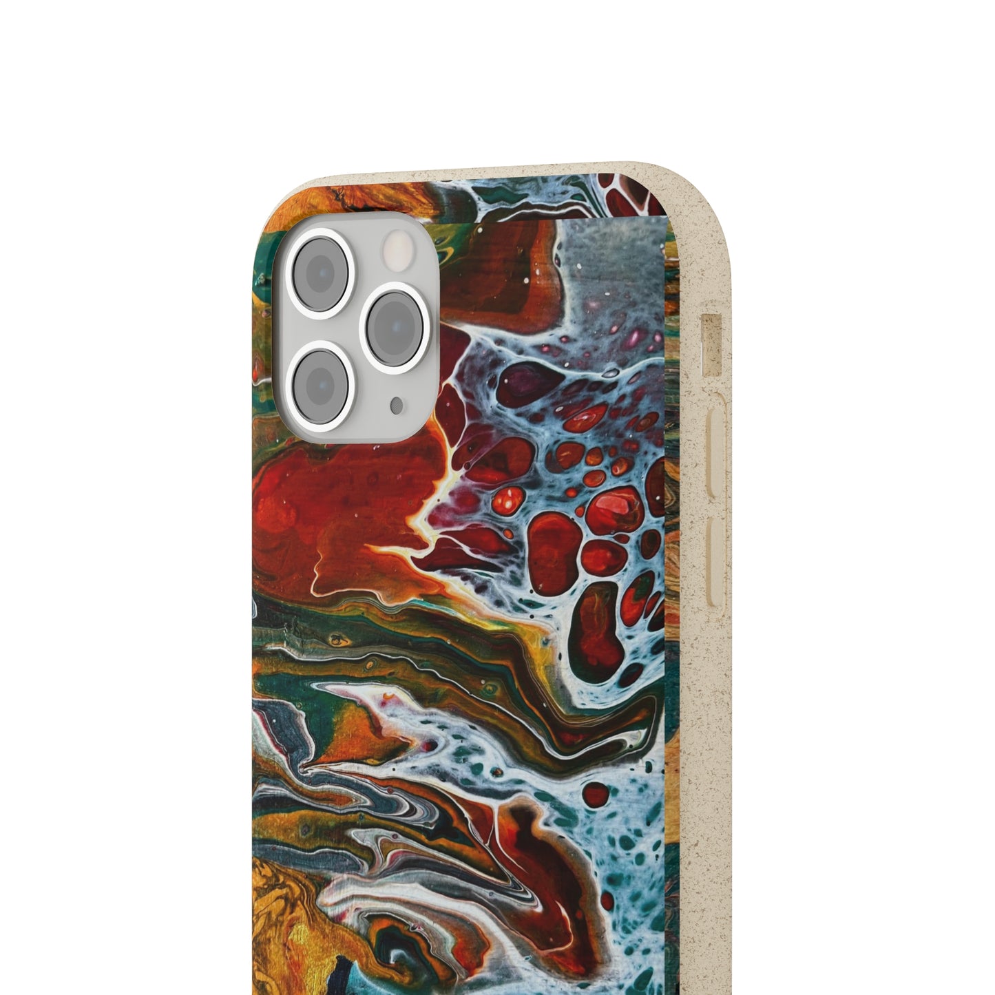 Geode Biodegradable Case Featuring Original Artwork by GoldenSunwave